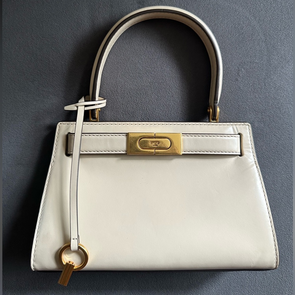 Tory Burch Lee Radziwill Petite Bag Cream